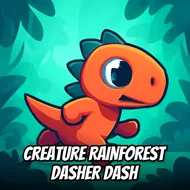 Creature Rainforest Dasher Dash - Jungle Run game